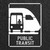 Public Transit Stencil