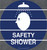 Safety Shower Floor Sign