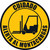 Caution - Watch for Forklift Floor Sign - Spanish