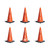 Traffic Cone Warning Stencil Kit - 5 Pieces