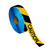 Superior Mark® Repeating Message Floor Tape - "CAUTION Black/Yellow Stripe"
