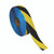 Superior Mark® Floor Tape - 2'' x 100' - Black/Yellow Hazard Stripe with LINER (Tempur)