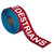 Superior Mark® Bilingual Repeating Message Floor Tape - "No Pedestrians/Prohibido  Para Peatones"