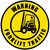 Forklift Traffic Warning-Yellow Bkgd/Blk Text