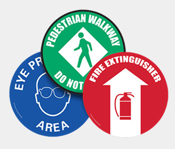 Floor signs main category.
