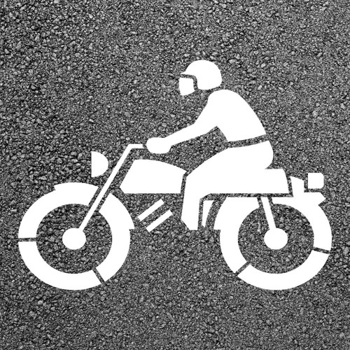 Motorcycle Stencil | Stop-Painting.com