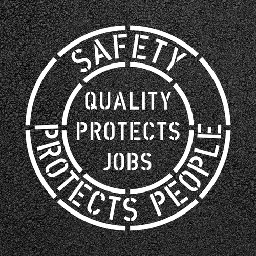Quality Safety Stencil