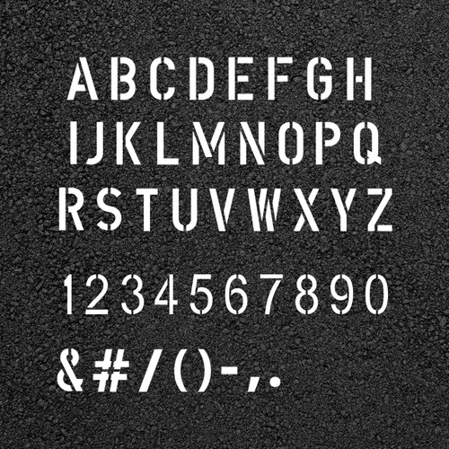stencil letters and numbers stop painting com stencils letters