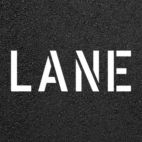 LANE Character Stencil | Stop-Painting.com