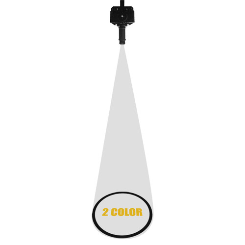 High-Quality Two Color Glass Projection Slide – Virtual Sign, Projector