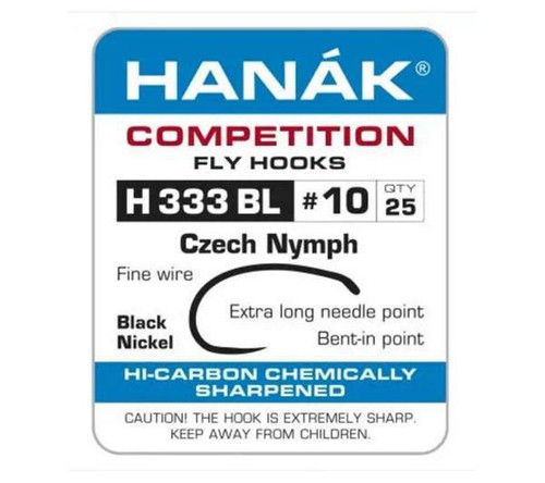 Hanak 333-BL Czech Nymph Hook