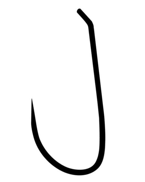 Gamakatsu R10-B - Retainer Bend, Barbless, Black