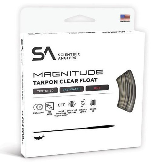 SA Magnitude Textured Tarpon 12' Clear Tip