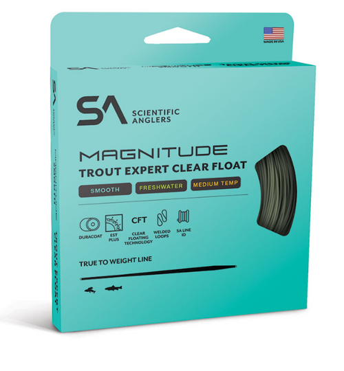 SA Magnitude Smooth Trout Expert 10' Clear Tip