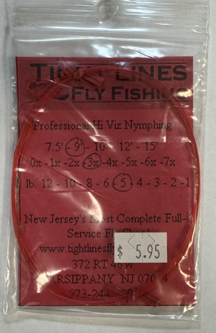 Custom Hand Tied Nymphing leaders