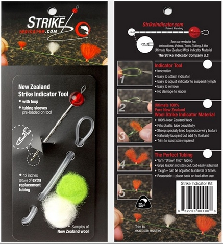 New Zealand Strike Indicator Tool W/Yarn & Tubing