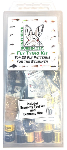 Hareline Top 20 Fly Pattern Tying Kit