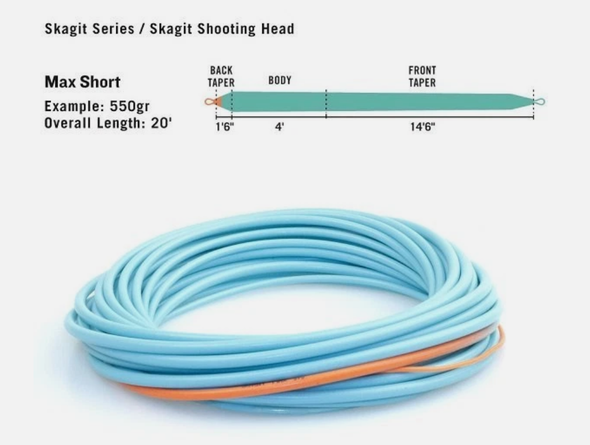 RIO Skagit Max Shooting Head