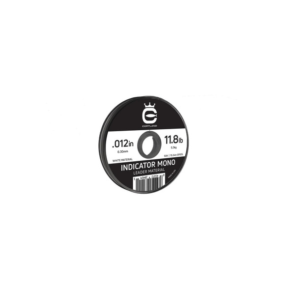 Cortland - Indicator Mono Leader Material - White