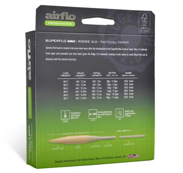 Airflo Superflo Max Ridge 2.0 Tactical Taper