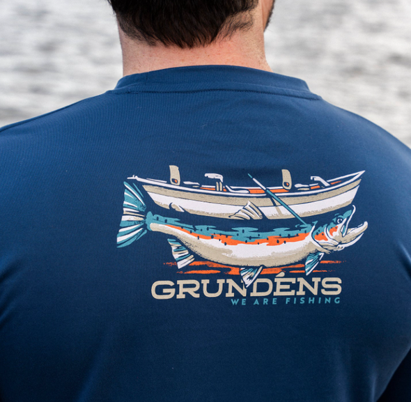 Grundens Drift Boat LS Tech Shirt