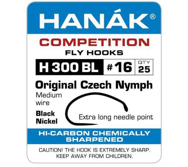 Hanak 300-BL Original Czech Nymph Hook