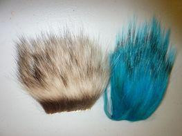 Nature Spirit Badger Fur - Natural & Dyed