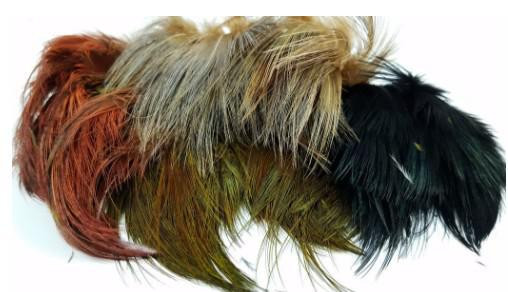 N.S Strung Ringneck Pheasant Rump Hackle