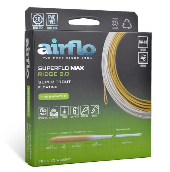 Airflo Superflo Max Ridge 2.0 Super Trout Taper