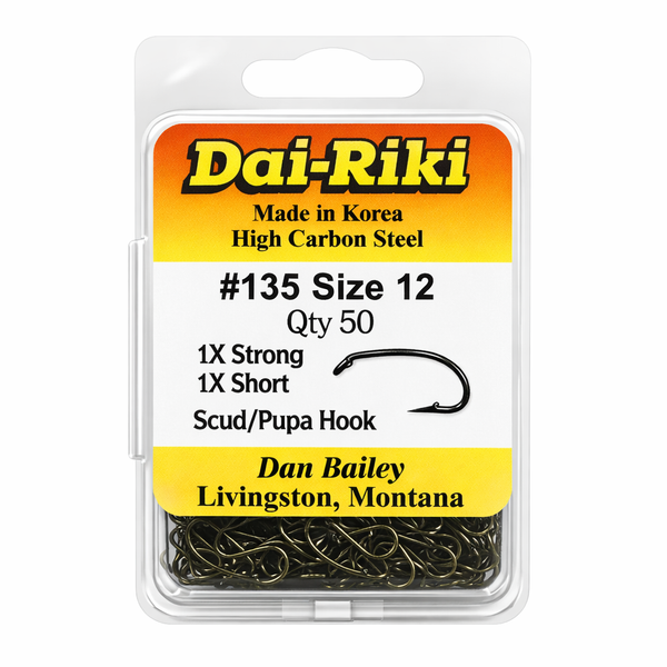 Dai Riki #135 Scud/Pupa Hook