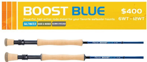 Echo Boost Blue (Saltwater)