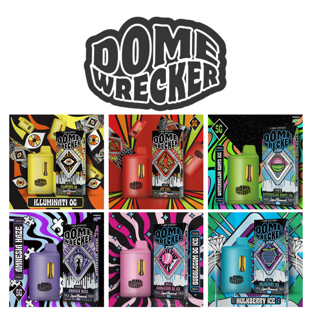 Dome Wrecker Liquid Diamonds Disposable 5g (Box of 5) by HiXotic