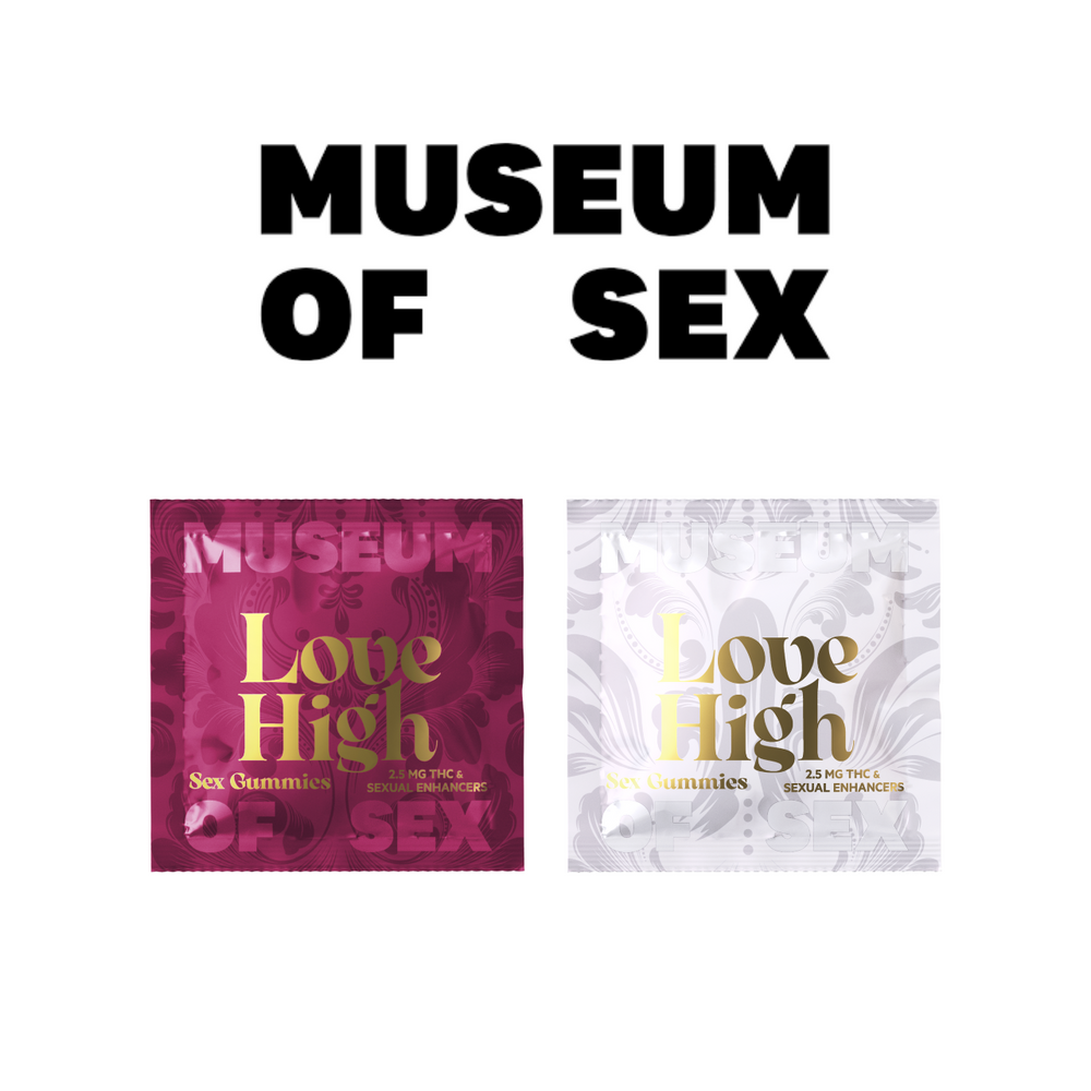 LOVE LIKE ROCK8 プレミア　コンドーム Love High Gummies 2ct (Box of 20) by Museum of Sex | HS CBD |
