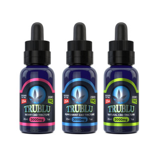 TruBlu - CBD Tinctures By Blue Moon Hemp 3000MG 30ML *Drop Ship* (MSRP $99.99)