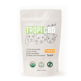 CBD Dog Treat Biscuits By TROPICBD *Drop Ship* (MSRP $25.99)