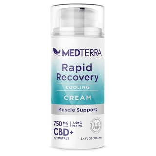 CBD Rapid Recovery Cream by Medterra 3.4oz 750MG (Pack of 6) *Drop Ship* (MSRP $59.99 Each)