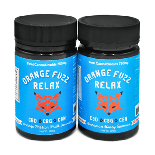 RELAX CBD Gummies 750mg 30ct by Orange Fuzz *Drop Ship* (MSRP $38.99)