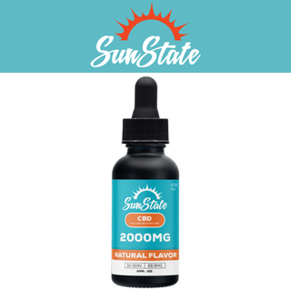CBD Full Spectrum Hempseed Oil Tincture 30ml 2000mg by Sun State Hemp *Drop Ship* (MSRP $59.99)