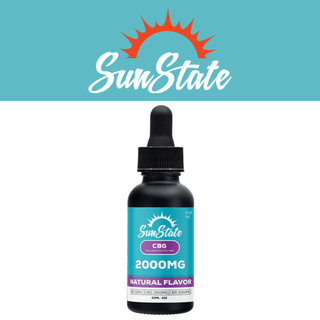CBD/CBG Full Spectrum MCT Oil Tincture 30ml 2000mg by Sun State Hemp *Drop Ship* (MSRP $69.99)