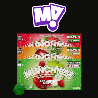 Froot Jam Delta 9 Gummies 10pc 1000mg (Box of 10) by Delta Munchies *Drop Ship* (MSRP $34.99 Each)