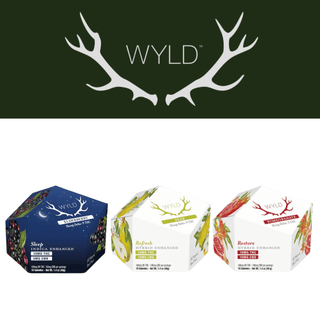 Delta 9 Gummies (Display of 10) by WYLD *Drop Ship* (MSRP $29.95-$59.95 Each)