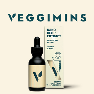 Enhanced Blend Nano Hemp Extract 6000mg 30ml (Case of 6) by Veggimins *Drop Ship* (MSRP $19.99 Each)