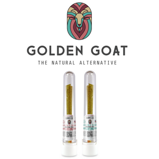 Delta 8 Kief Coated Pre-Roll 1g by Golden Goat CBD *Drop Ship* (MSRP $20.00)