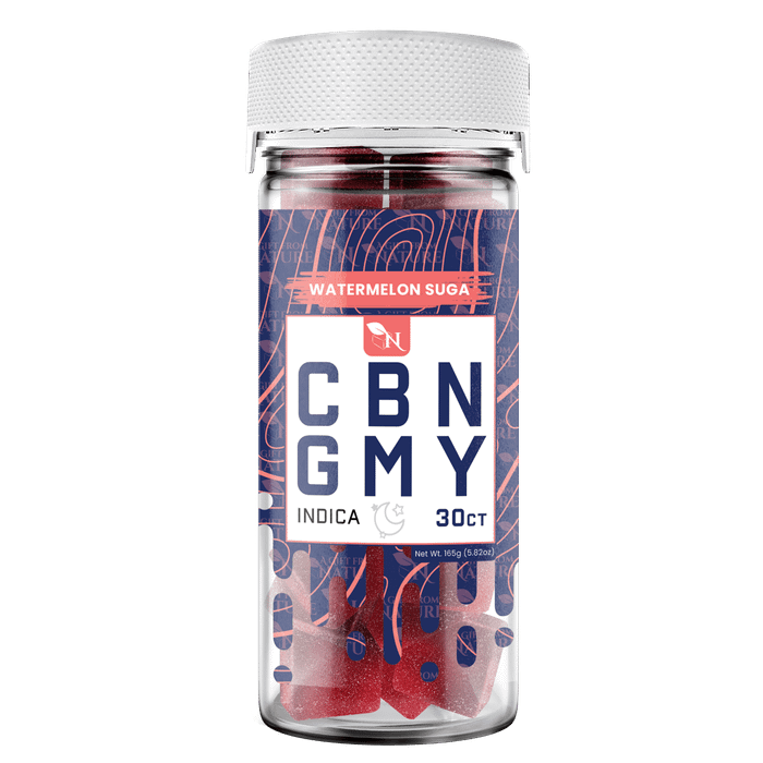 AGFN CBN Gummies 50MG 30ct Jar - HS CBD Wholesale