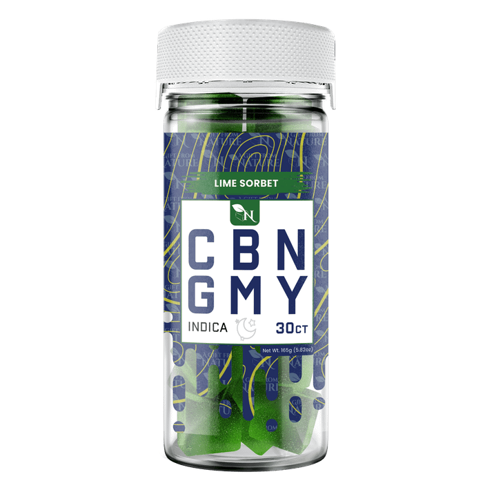 Eybna イブナ 香料 CBD CBN CBG 10ml グレープクッシュ AGFN CBN Gummies 50MG 30ct Jar - HS CBD Wholesale