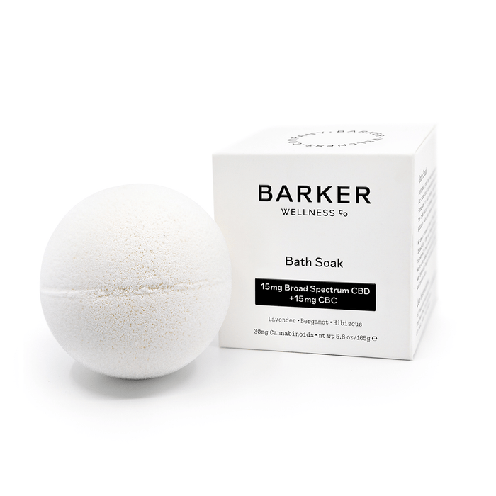 Bath Soak 30mg 5.8oz (Pack of 6) by Barker Wellness *Drop Ship* (MSRP $24.99 Each)