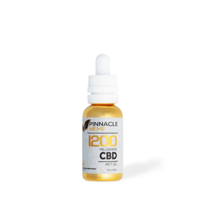 Full Spectrum CBD+MCT Tincture 1200mg 30ml by Pinnacle Hemp *Drop Ship* (MSRP $79.99)
