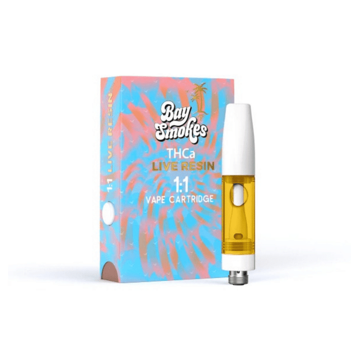 Live Resin THCa Vape Cartridge 1g by Bay Smokes *Drop Ship* (MSRP $35.99)