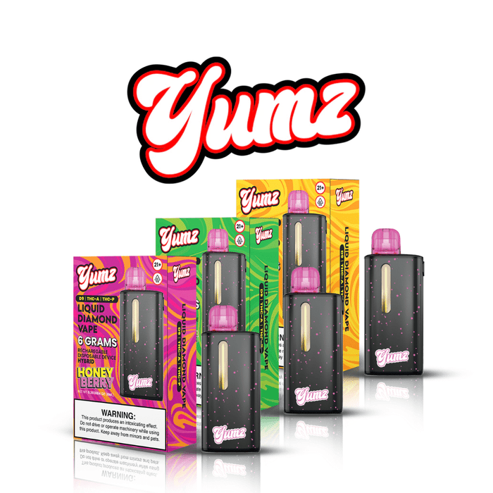 Liquid Diamond D9+THCa+THCp Disposable Vape 6g (Box of 10) by YUMZ LAB *Drop Ship* (MSRP $59.99 Each)