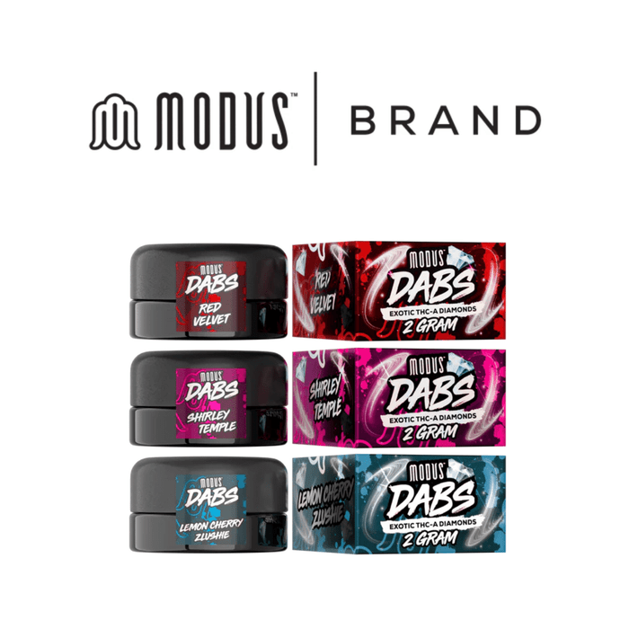 Exotic THCa Diamond Dabs 2g (Box of 6) by Modus *Drop Ship* (MSRP $26.49 Each)